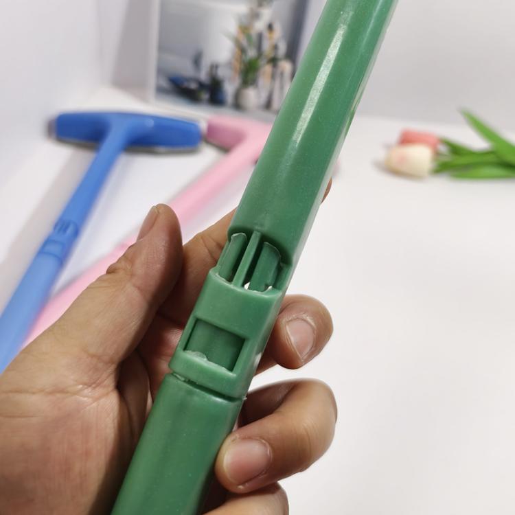 Long Handle Detachable Screen Brush Anti-theft Net Cleaner Multifunctional Dust Removal Groove Screen Cleaning Brush(Blue)