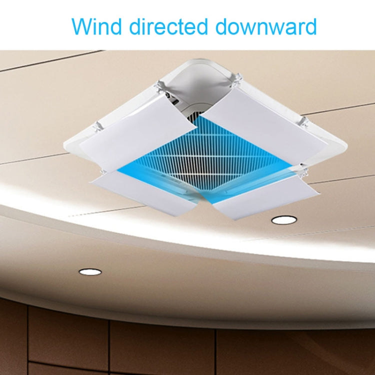86cm Single Piece Central Air Conditioning Wind Deflector Shield Air-Conditioning Anti Direct Blowing Wind Deflector Board