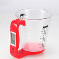 1000g / 1g Kitchen Electronic Scales Electronic Measuring Cup Baking DIY Measuring Tool(Red)