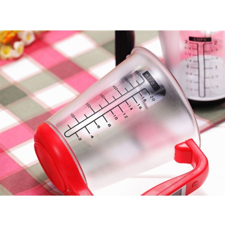 1000g / 1g Kitchen Electronic Scales Electronic Measuring Cup Baking DIY Measuring Tool(Red)
