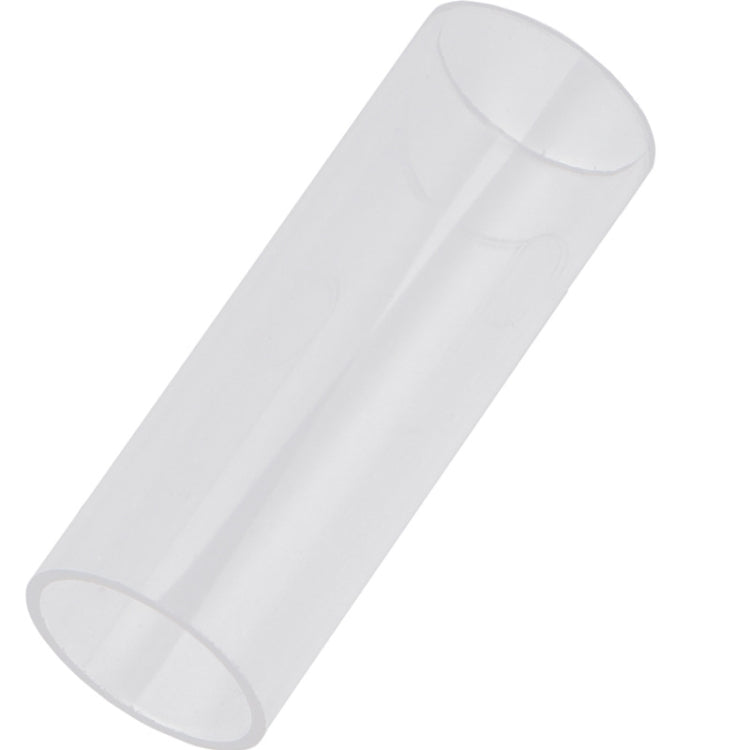 5PCS Acrylic Guitar Slide Tube Folk Slide Block, Size:28mm(Transparent)