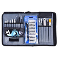 Portable Cloth Bag Mobile Phone Disassembly Maintenance Tool Multi-function Combination Tool Screwdriver Set(Blue)