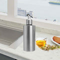 Cylindrical Seasoning Bottle Stainless Steel Oil Pot, Capacity:550 ml(B)