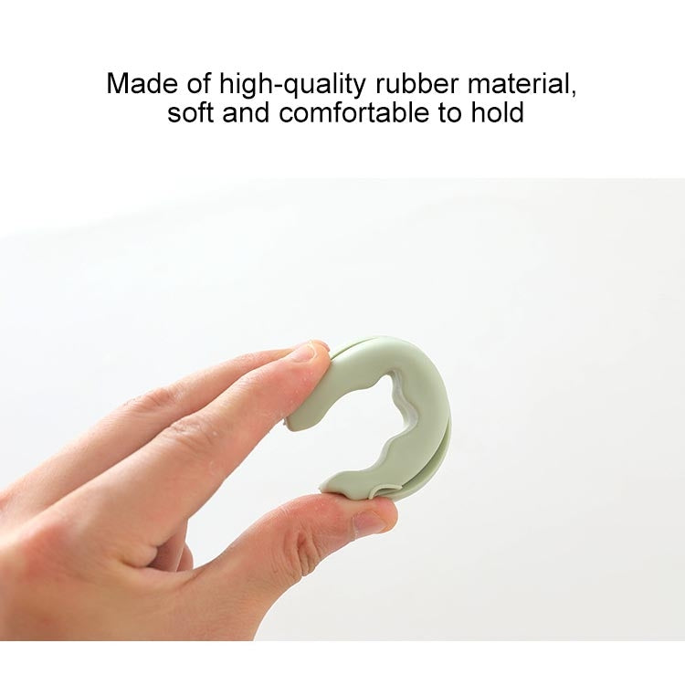 Silicone Anti-stroke Handle Effort-saving Bag Carrier Plastic Bag Shopping Bag Handle Lifter(Pink)