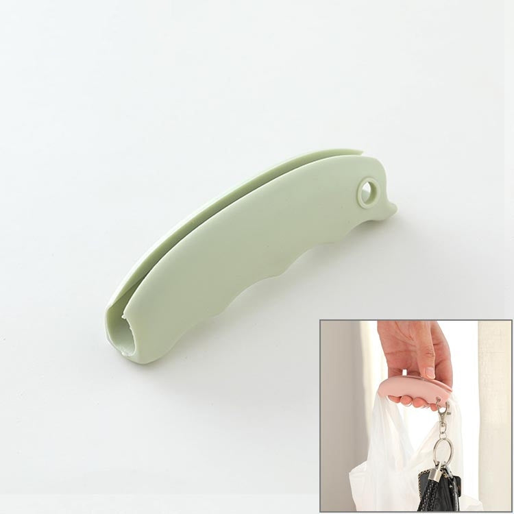Silicone Anti-stroke Handle Effort-saving Bag Carrier Plastic Bag Shopping Bag Handle Lifter(Green)