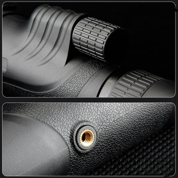 FEIRSH  6-18X42 Continuous Zoom Single Tube Low Light Night Vision HD High Power Telescop