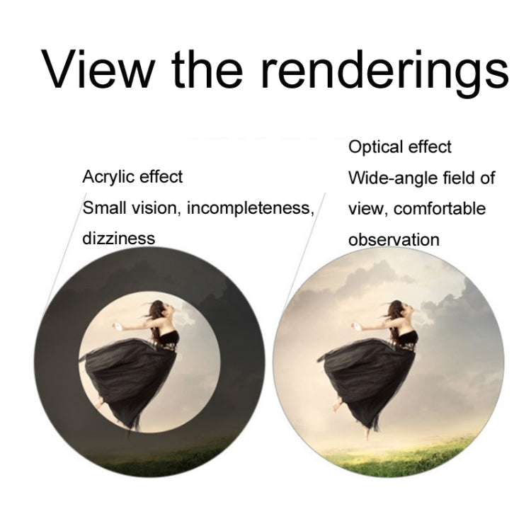 FEIRSH 8x20 Monocular Corner Telescope Outdoor Low Light Night Vision Portable Telescope(Metal Optical Red Film)