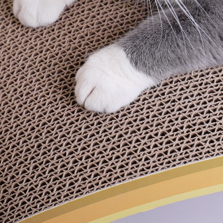 Corrugated Cat Scratching Board Cat Grinding Claw Board, Specification: 31.5x22x12cm