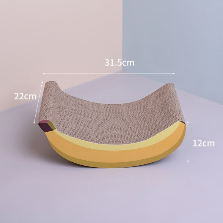 Corrugated Cat Scratching Board Cat Grinding Claw Board, Specification: 31.5x22x12cm
