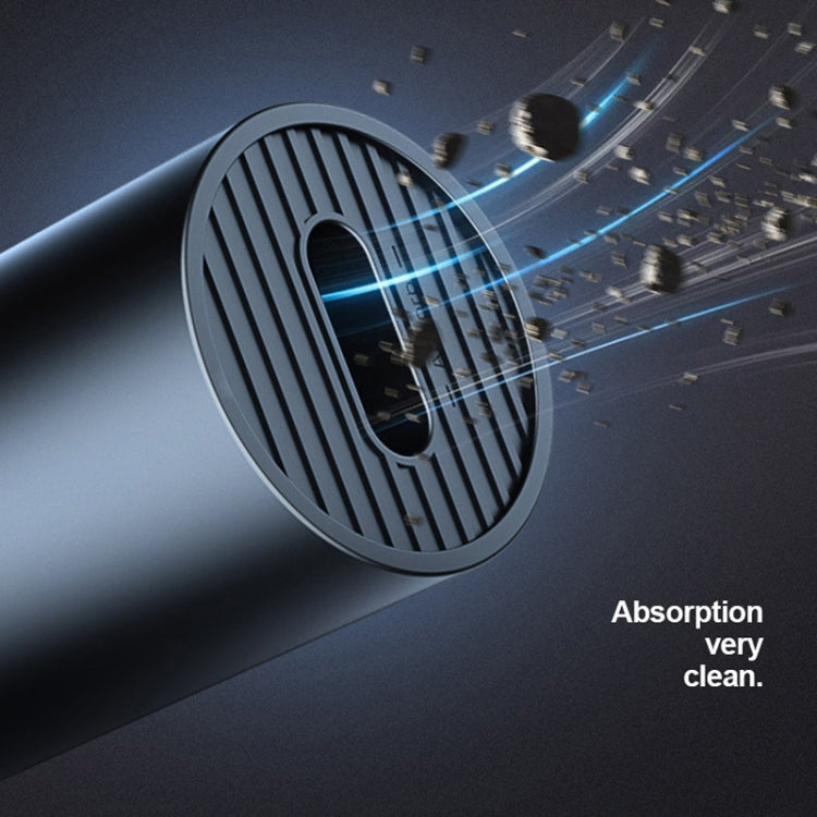 Creative Mini Handheld Portable Vacuum Cleaner USB Charging High Power Household Vacuum Cleaner(Space Gray)