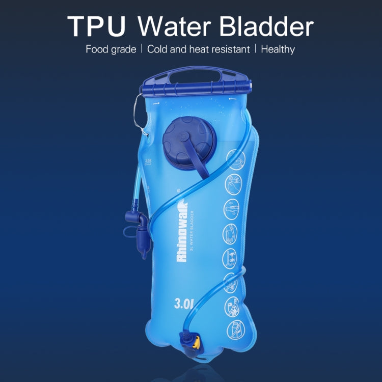 Rhinowalk Cycling Water Bag 2L/3L Full Opening Outdoor Drinking Water Bag Drinking Equipment, Colour: RK18101 red 2L