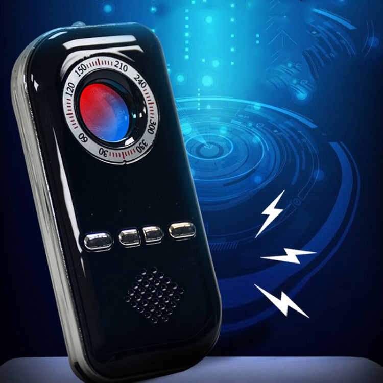 K300 Multifunctional Infrared Detector Hotel Anti-Snooping Camera Detection Travel Compass Anti-lost Device(Black)