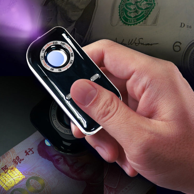 K300 Multifunctional Infrared Detector Hotel Anti-Snooping Camera Detection Travel Compass Anti-lost Device(Black)