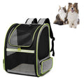 Full Net Breathable Pet Backpack For Easy Going Out Pet Backpack(Gray)