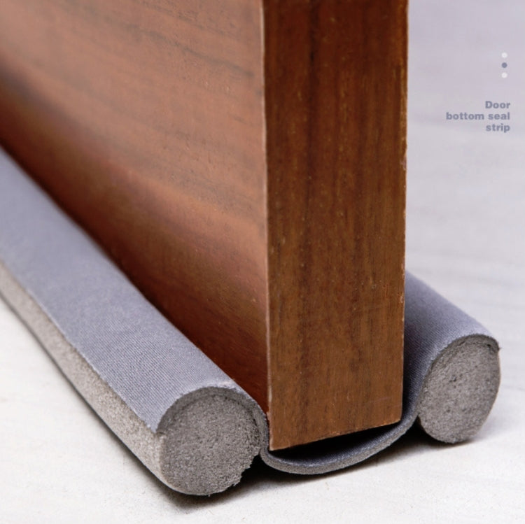 Door Gap Sealing & Sound Insulation Strip Door & Window Gap Wind-proof & Warm-keeping Paste Dust-proof Tape(Gray)
