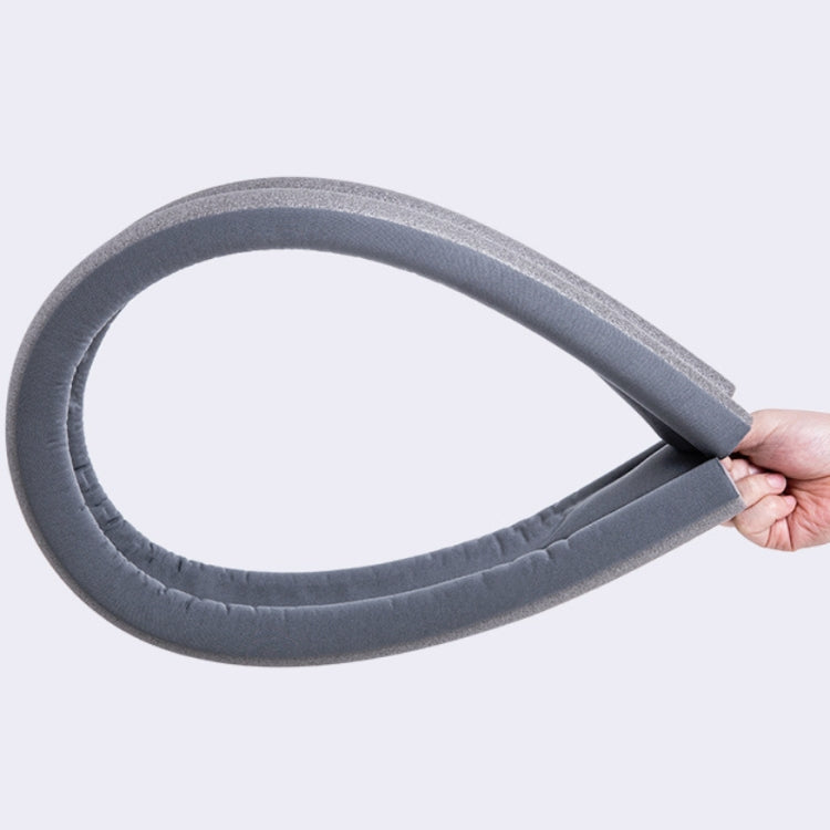 Door Gap Sealing & Sound Insulation Strip Door & Window Gap Wind-proof & Warm-keeping Paste Dust-proof Tape(Gray)