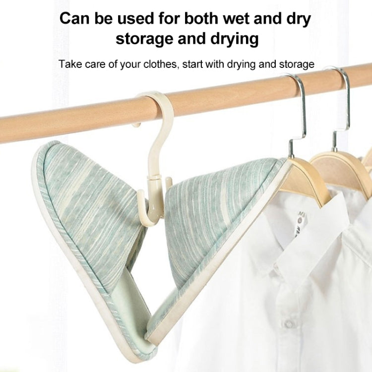 Rotatable Tie Belt Wardrobe Storage Hook, Random Color Delivery