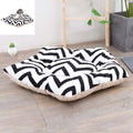 Pet Tent Sleeping Mat Dog Bed, Specification: Small 40cm(Black Stripes)