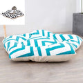 Pet Tent Sleeping Mat Dog Bed, Specification: Large 50cm(Green Stripes)