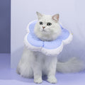 Cute Flower Shaped Pet Anti-licking Collar, Specification: M(Purple)