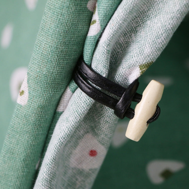 Cotton Canvas Pet Tent Cat and Dog Bed with Cushion, Specification: Small 40×40×50cm(Green Triangle)