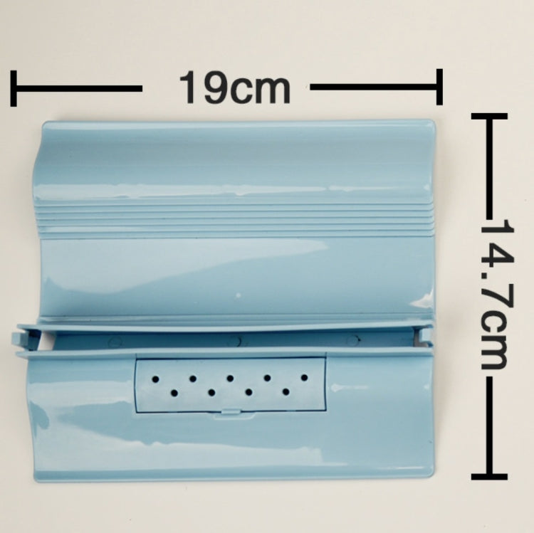 Fixed Door Seam Cat Rubbing Device Anti-itching & Hair Removal Massage Brush Pet Supplies(Blue)