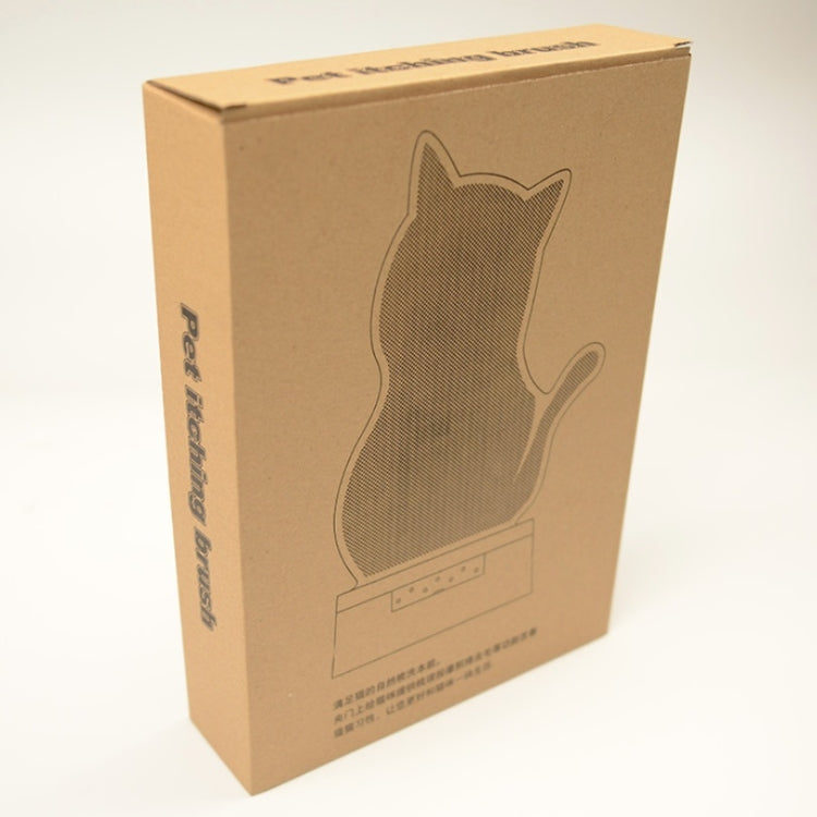 Fixed Door Seam Cat Rubbing Device Anti-itching & Hair Removal Massage Brush Pet Supplies(Blue)