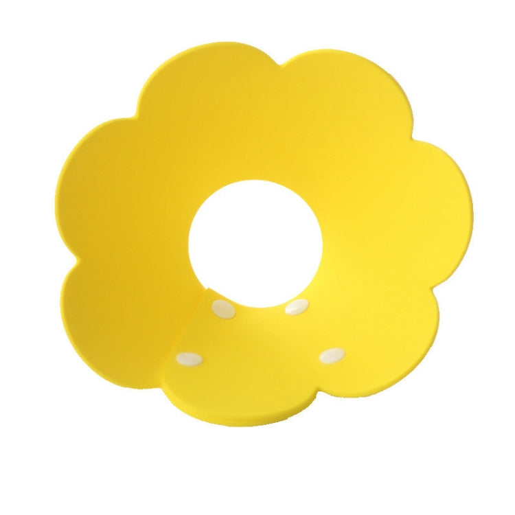 Pet EVA Sponge Lick-proof Sterilization Collar, Size:M 22-27cm(Yellow)