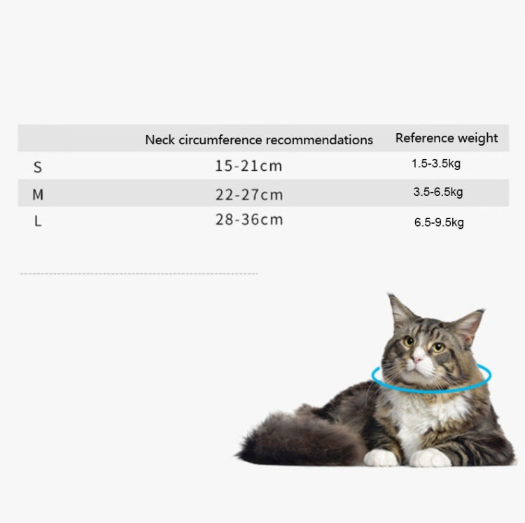 Pet EVA Sponge Lick-proof Sterilization Collar, Size:M 22-27cm(Yellow)