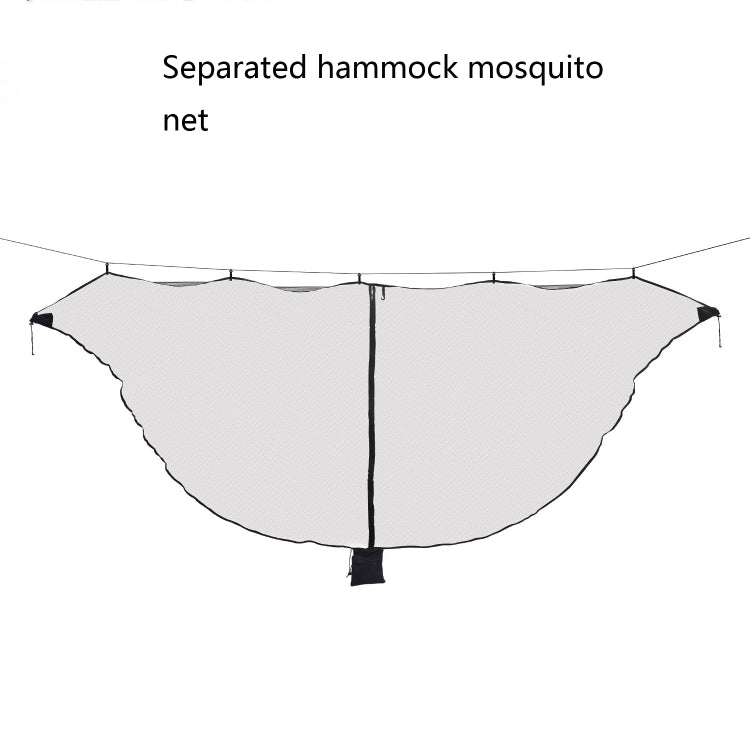 Separate Hammock Mosquito Net Outdoor Hammock Mosquito Cover And Not Include Hammock(Black)