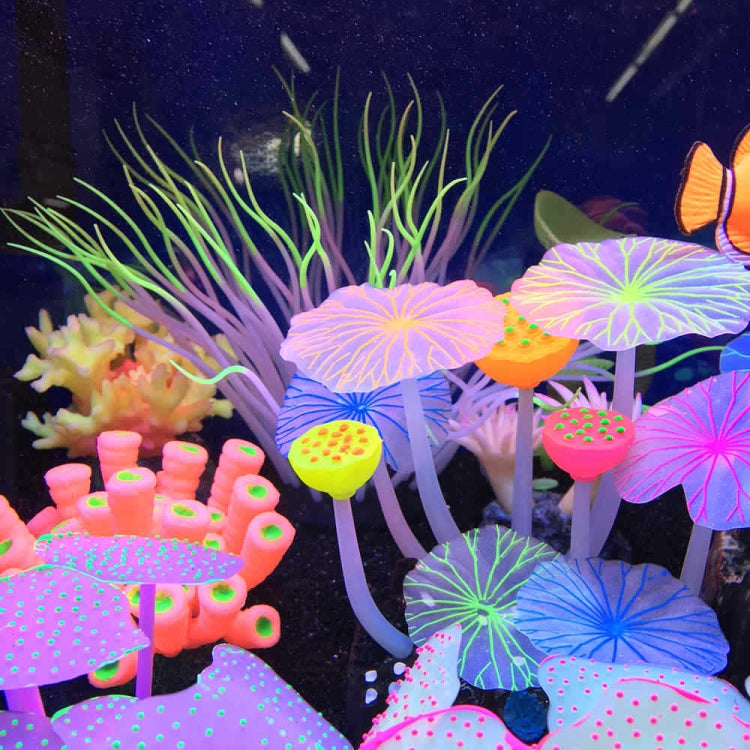 Aquarium Accessories Simulation Software Coral Tree Fish Tank Landscaping Decoration Ornaments(Yellow)