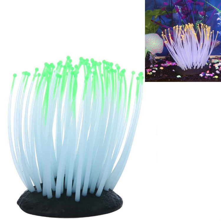 Aquarium Accessories Simulation Software Coral Tree Fish Tank Landscaping Decoration Ornaments(Green Sharp Point)