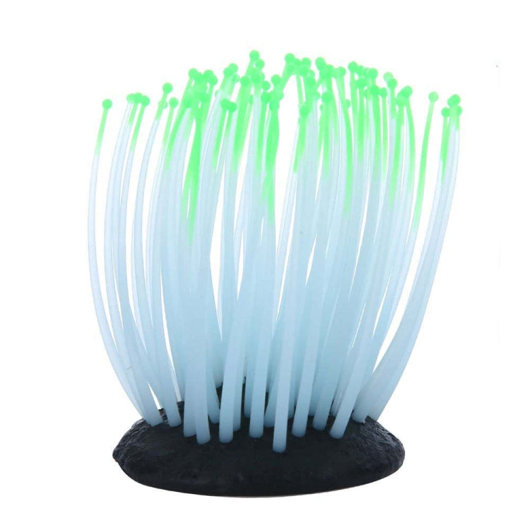 Aquarium Accessories Simulation Software Coral Tree Fish Tank Landscaping Decoration Ornaments(Green Sharp Point)