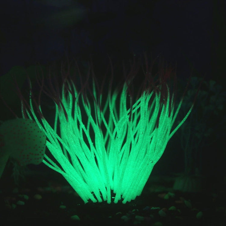 Aquarium Accessories Simulation Software Coral Tree Fish Tank Landscaping Decoration Ornaments(Green Sharp Point)