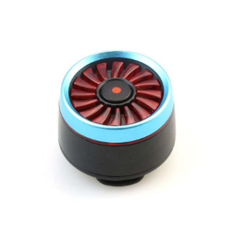 Bicycle Smart Sensor Brake Light USB Tail Light Warning Light(Blue)