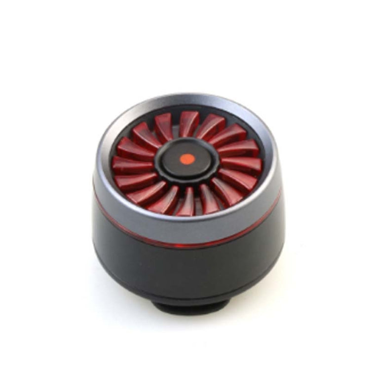 Bicycle Smart Sensor Brake Light USB Tail Light Warning Light(Titanium)