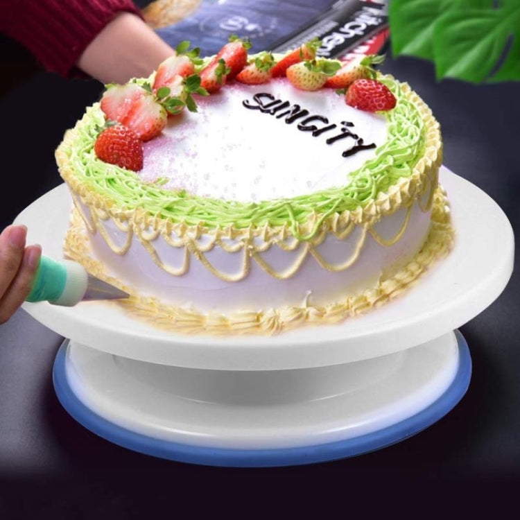 60 PCS/Set Cake Turntable Set Decorating Table Decorating Mouth Silicone Bag Baking DIY Combination