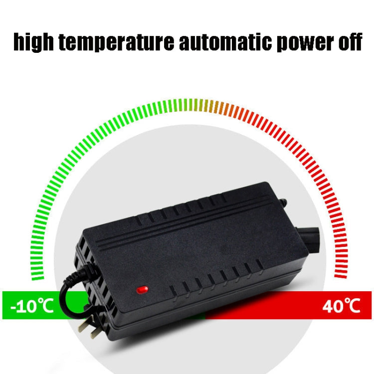 36V 2A Lithium Battery Car Electromobile Sprayer Lawn Mower Lighting Battery Charger, US Plug