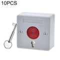 10 PCS NC NO Signal Options Security Alarm Accessories Button Panic Button Fire Alarm Emergency Switch
