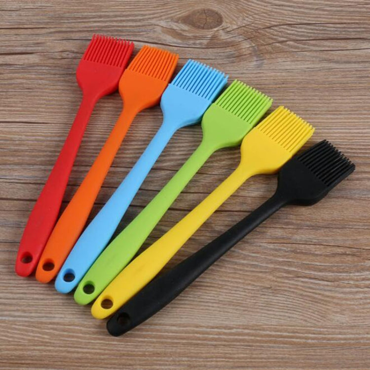 Silicone Brush Baking BBQ Oil Brushes Barbeque Tools for Kitchen Tool(red)