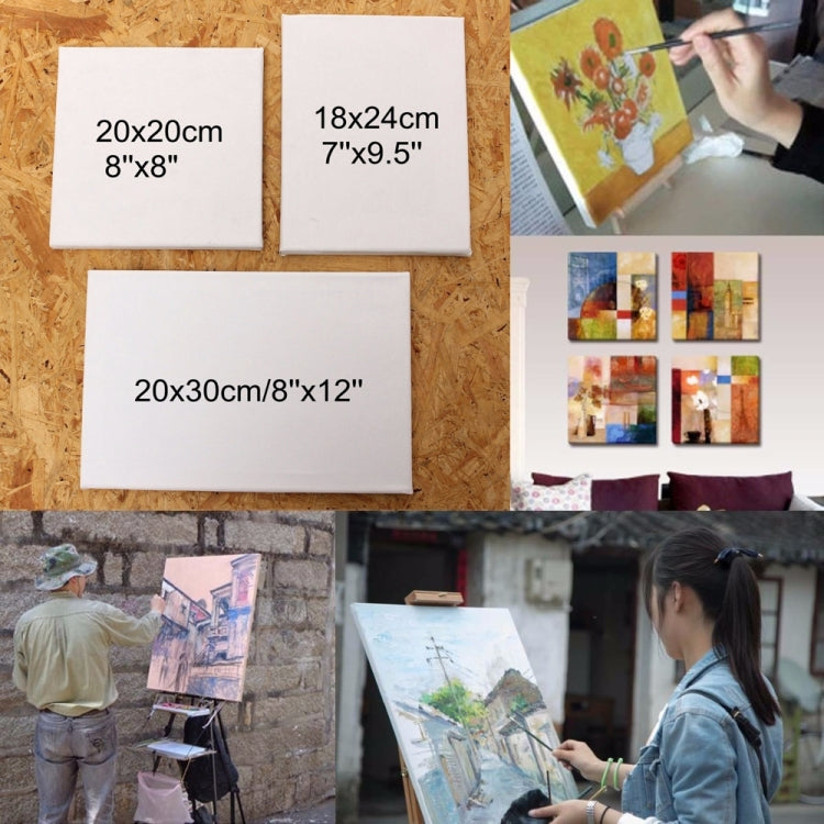 Cotton Wood Frame Canvas Oil Painting Frame 20x30cm