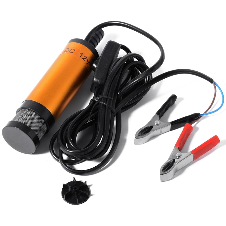 12V Car Electric DC Fuel Pump Submersible Pump, 38mm Built-in Filter Version