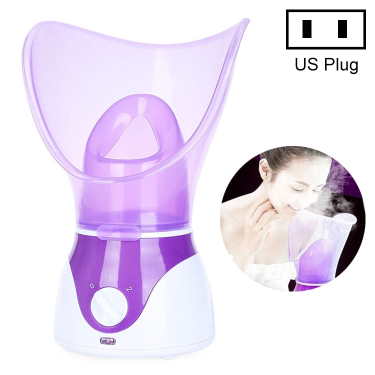 Deep Cleaning Facial Cleaner Beauty Face Steaming Device Facial Steamer Machine Facial Thermal Sprayer Skin Care Tool Automatic Alcohol Sprayer(US Plug)