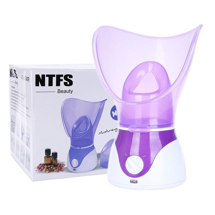 Deep Cleaning Facial Cleaner Beauty Face Steaming Device Facial Steamer Machine Facial Thermal Sprayer Skin Care Tool Automatic Alcohol Sprayer(US Plug)