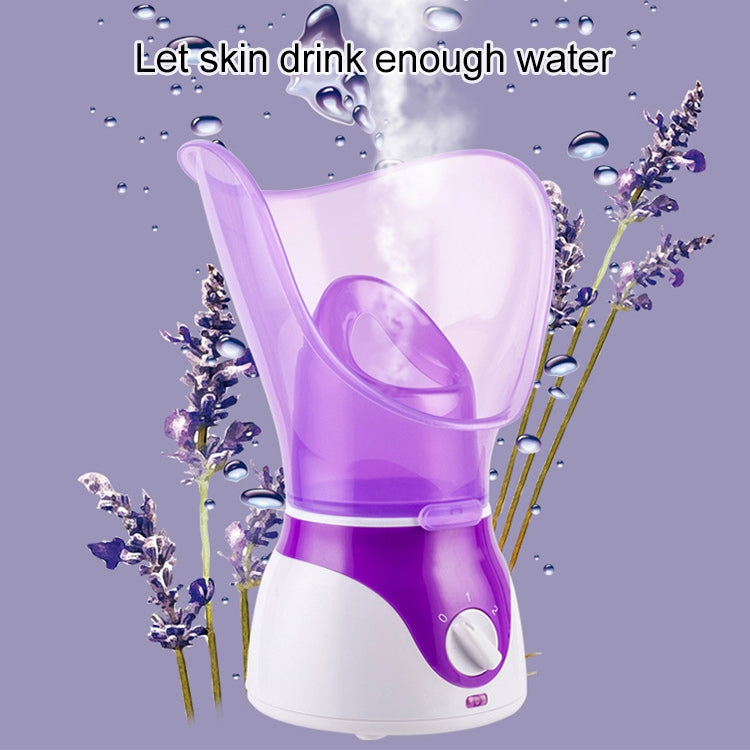 Deep Cleaning Facial Cleaner Beauty Face Steaming Device Facial Steamer Machine Facial Thermal Sprayer Skin Care Tool Automatic Alcohol Sprayer(US Plug)