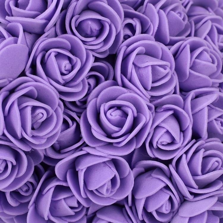 25cm Bear Shape Artificial Foam Roses Flower Ornament(Light Pink)