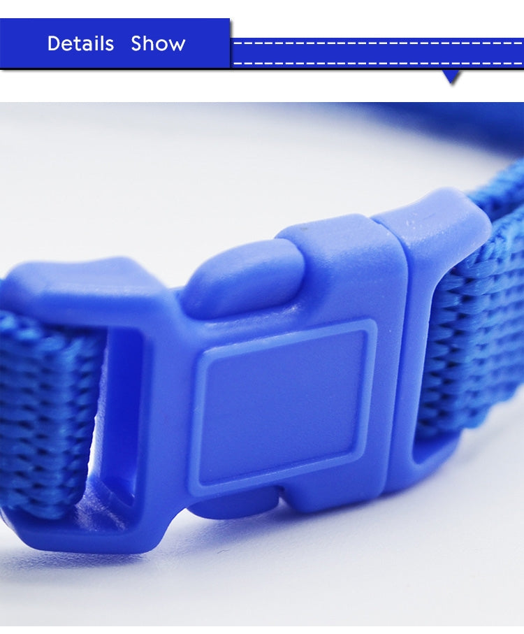 Adjustable Bow Knot Bell Collar Cat Dog Collars Pet Supplies(Blue)