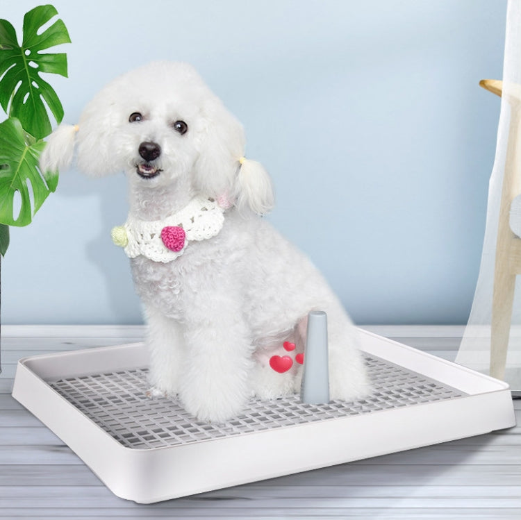 Open Type Pet Dog Toilet Potty Pet Supplies, Size:38.3x30.9cm