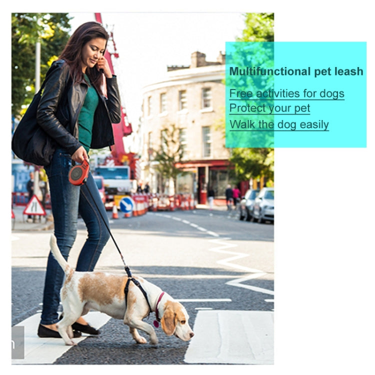 Retractable Dog Leash Automatic Flexible Dog Puppy Cat Traction Rope Belt Dog Leash for Small Medium Dogs Pet Products, Size:3m(Green)