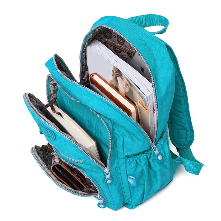 Backpacks School Backpack for Teenage Girls Female Laptop Bagpack Travel Bag, Size:27X13X37cm(T1368 Coffee)